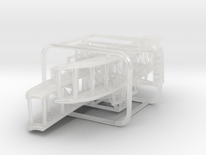 Wright Flyer I in Clear Ultra Fine Detail Plastic: 6mm