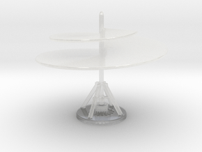 Da Vinci Aerial Airscrew in Clear Ultra Fine Detail Plastic: 1:144