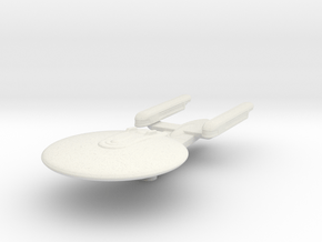 Excelsior Study II (2 nacelles) 1/7000 Attack Wing in White Natural Versatile Plastic