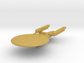 Excelsior Study II (2 nacelles) 1/7000 Attack Wing in Tan Fine Detail Plastic