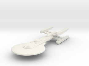 Excelsior Study I (4 nacelles) 1/7000 Attack Wing in White Natural Versatile Plastic