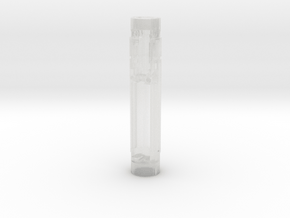 FCCE Lower Chassis Part 1 28mm for CFX Board in Clear Ultra Fine Detail Plastic