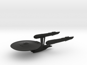 Constitution Class (Discovery) / 12.7cm - 5in in Black Smooth Versatile Plastic