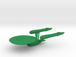 Constitution Class (Discovery) / 12.7cm - 5in in Green Smooth Versatile Plastic