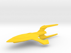 Tiburon Class / 10cm - 4in in Yellow Smooth Versatile Plastic