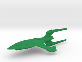 Tiburon Class / 10cm - 4in in Green Smooth Versatile Plastic