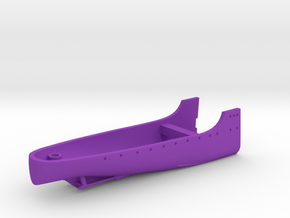 1/350 HMS Harrier Full Hull Stern in Purple Smooth Versatile Plastic