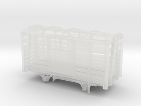 W&L Cattle Van Original Condition in Clear Ultra Fine Detail Plastic