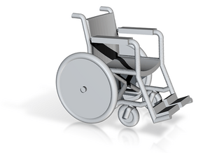 1/35 Scale Wheelchair in Tan Fine Detail Plastic