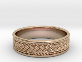 Fountain Ring Custom size 9 in 9K Rose Gold 