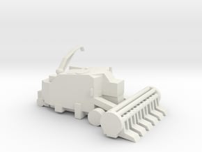 t gauge 1.450 Conbine Harvister in White Natural Versatile Plastic