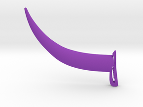 Horns for Ballcaps (Bison Shaman) FREE DOWNOAD in Purple Smooth Versatile Plastic