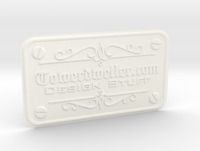 My Business-Card (FREE DOWNLOAD) in White Processed Versatile Plastic
