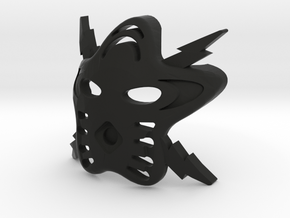 voriki mask in Black Smooth Versatile Plastic