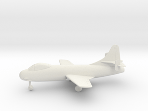Vought F6U-1 Pirate in White Natural Versatile Plastic: 1:64 - S