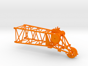 Liebherr HS895HD - dragline boom head in Orange Smooth Versatile Plastic