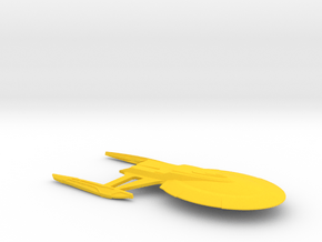 USS Leondegrance NCC-2176 / 10.4cm - 4in in Yellow Smooth Versatile Plastic
