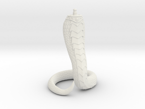 Female Snake Tail (Slim) (Hero) O in White Natural Versatile Plastic