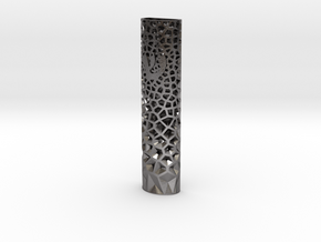 Mezuzah 01 in Processed Stainless Steel 316L (BJT)