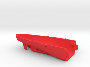 1/700 USS Kentucky BBAA-66 Full Hull - Stern in Red Smooth Versatile Plastic