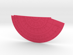 1/1400 USS Ambassador Concept Right Lower Saucer in Pink Smooth Versatile Plastic