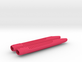 1/1400 USS Ambassador Concept Nacelles in Pink Smooth Versatile Plastic