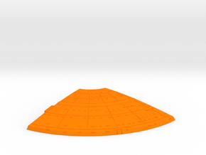 1/1400 Ambassador Concept Left Upper Front Saucer in Orange Smooth Versatile Plastic