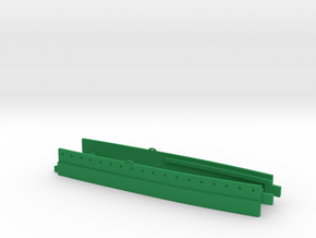 1/350 1919 US Small Battleship Design A7 Midship W in Green Smooth Versatile Plastic