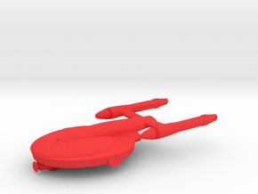 Archer class / 11.5cm - 4.5in in Red Smooth Versatile Plastic