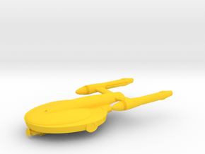 Archer class / 11.5cm - 4.5in in Yellow Smooth Versatile Plastic