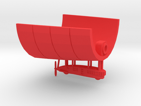1/350 R class Zeppelin L32 (LZ74) Part 2 in Red Smooth Versatile Plastic