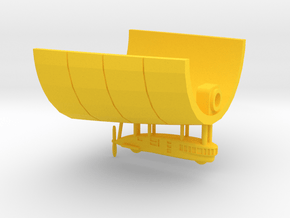 1/350 R class Zeppelin L32 (LZ74) Part 2 in Yellow Smooth Versatile Plastic