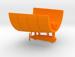 1/350 R class Zeppelin L32 (LZ74) Part 2 in Orange Smooth Versatile Plastic