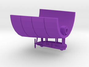 1/350 R class Zeppelin L32 (LZ74) Part 2 in Purple Smooth Versatile Plastic
