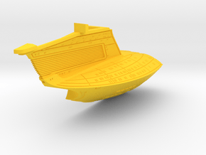 1/1400 USS Ambassador Concept Left Secondary Hull in Yellow Smooth Versatile Plastic