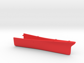 1/700 USS Kentucky BBAA-66 Full Hull - Bow in Red Smooth Versatile Plastic