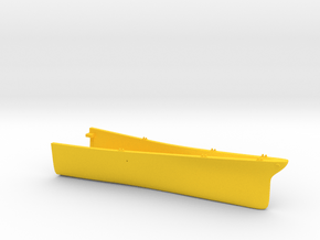1/700 USS Kentucky BBAA-66 Full Hull - Bow in Yellow Smooth Versatile Plastic