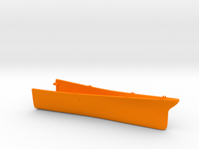 1/700 USS Kentucky BBAA-66 Full Hull - Bow in Orange Smooth Versatile Plastic