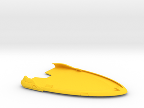 1/1000 USS Palomino Lower Saucer in Yellow Smooth Versatile Plastic