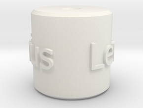 2023-04-20 Lena-Linus Farbroller 3D Druck-1  in White Natural Versatile Plastic