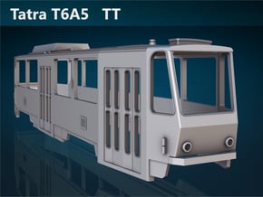 Tatra T6A5 TT [body] in Tan Fine Detail Plastic