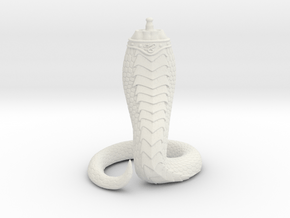Female Snake Tail (Wide) (Snakemen) O in White Natural Versatile Plastic