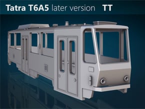 Tatra T6A5 Sliding door TT [body] in Tan Fine Detail Plastic