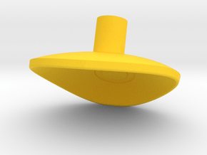 1/1400 USS Ambassador Concept Nav. Deflector in Yellow Smooth Versatile Plastic