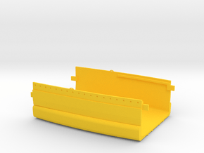 1/350 1919 US Small Battleship Design A7 Midship in Yellow Smooth Versatile Plastic