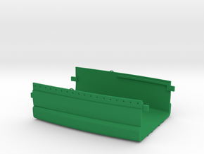 1/350 1919 US Small Battleship Design A7 Midship in Green Smooth Versatile Plastic
