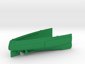 1/350 1919 US Small Battleship Design A7 Stern in Green Smooth Versatile Plastic