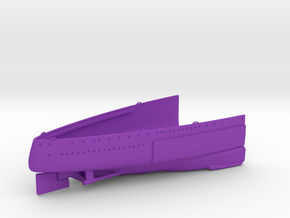 1/350 1919 US Small Battleship Design A7 Stern in Purple Smooth Versatile Plastic