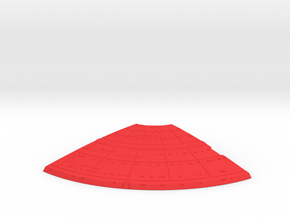 1/1400 Ambassador Concept Right Upper Front Saucer in Red Smooth Versatile Plastic