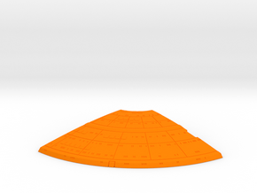 1/1400 Ambassador Concept Right Upper Front Saucer in Orange Smooth Versatile Plastic